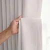 Cortinas Jacquard Chenille Embossado de Luxo Leve Francês com Alta Proteção Solar, Estampa de Orquídea em Tinta, para Quarto, Sala de Estar, Janela de Canto, Venda por Atacado