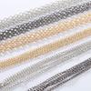 Cadena fina encriptada, cadena de metal con borlas, cadena para bolso, cadena especial para colgar joyas, accesorios de joyería DIY especiales.