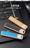 Encendedor de cigarrillos largo Focus YQ060, encendedor de carga USB, a prueba de viento, regalo publicitario, portátil y compacto