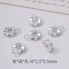 Cuentas Espaciadoras de Zirconia Chapadas en Oro de 14K Espaciador en T Accesorios de Cuentas de Zirconia Pulsera DIY Collar Accesorios de Joyería