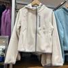 Cárdigan japonés individual de invierno 2023 con cremallera y capucha de forro polar ligero, chaqueta cálida, chaqueta de manga larga 467914