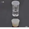 (Sello de agua de tres piezas) Válvula de aire unidireccional para vino casero, válvula de escape de sellado para fermentación de cerveza