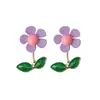 Pendientes Calados de Diseño Retro de Alta Gama Europeos y Americanos, Pendientes Minimalistas Exagerados de Nicho de Lujo Ligero Geométricos Estilo Commuter para Mujer