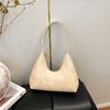 Bolso Pequeño de Axila de Diseño Nicho Francés para Mujer 2025 Verano Nuevo Moderno Elegante Bolso de Hombro Bolso Pequeño de Color Puro Simple