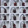 Tallados de Animales Zodiacales en Palo de Rosa - Cordones para Teléfono de Madera Maciza, Dijes para Bolsos y Colgantes Decorativos - Mayoreo