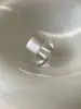 Anillo de Diseño de Plata de Ley S925 para Mujer, Nicho Mate Superficie Amplia, Superficie Pulida, Anillo de Plata Liso Geométrico Trenzado de Moda Personalizado