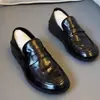 Mocasines Slip-On Moda Planos Antideslizantes Resistentes al Desgaste Cómodos Británicos Modernos Casuales Color Sólido En Stock Suela Suave