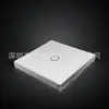 Carcasa de Interruptor de Pared Inteligente Wifi Tipo 86, Marco de Aleación de Aluminio 86 Pantalla Táctil Multifunción