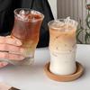Processamento e Personalização Copo de Café Iced American Latte Copo de Bambu Celebridade da Internet Copo de Vidro Restaurante Celebridade da Internet Copo de Água Copo para Bebida Gelada Shake