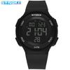 Estilo preppy ins reloj electrónico impermeable LED luminoso simple moderno reloj para estudiante chico examen reloj para deportes al aire libre