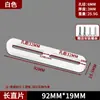 Suporte de Ângulo Espesso de Aço Inoxidável com Furo Longo Ajustável Cabeça Dupla Móvel Fixador Conector de Ângulo Reto 90 Graus Suporte de Placa Reta em Forma de L