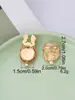Conjunto de botões de metal de coruja, botões de pressão para camisas e cardigãs, acessórios DIY, botões estilo chinês em estoque, botões DIY