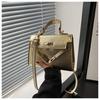 Nova Bolsa Mori 2024 Moda Feminina Texturizada Portátil Bolsa Kelly Bolsa de Ombro Transversal Bolsa de Trabalho Popular Deste Ano