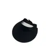 Edición Mejorada Sombrero con Visera Integrada Sin Marcas Verano Sin Varillas Hueco Superior Sombrero de Sol de Ala Ancha Muestra la Cara Pequeño Sombrero de Sol Anti-UV
