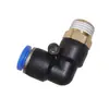Conector Neumático de Enchufe Rápido Pl8-02 Rápido Pl4-M5 Tubería de Aire Pl6-01 Conector Pl10-03 Codo Roscado en L Recto de Paso