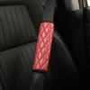 Cubierta protectora de hombro para cinturón de seguridad de coche, tela acolchada bordada, cinturón de seguridad para adultos y niños, universal, suministros para coche al por mayor transfronterizos