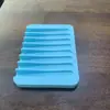 Tapete de Silicone para Sabonete, Base Drenante para Sabonete, Suporte para Sabonete, Bandeja Drenante para Sabonete, Rack de Armazenamento para Caixa de Sabonete, Tapete Antiderrapante