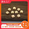 Accesorios de Latón Xizang Cobre Espaciador de 7 mm Cuenta Flor de Ciruelo Accesorios para Cuentas Accesorios de Joyería Antigua