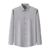 Camisa de Lã Dongyu Outono Inverno Masculina de Alta Qualidade para Negócios Formal Camisa Branca Masculina Manga Longa Camisa Masculina Atacado