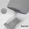 Tapete para Arena de Gato Anti-Salpicaduras Tapete para Arena de Gato Anti-Fugas Doble Capa Removible y Lavable Tapete de Control de Arena Filtro con Punto Cat Zhicheng