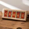 Mini Porta-Retrato de Mesa Song Jin Pintura Caligráfica Núcleo Porta-Retrato Cartão Decorativo Moldura para Fotos Estilo Chinês Ornamentos de Bom Presságio Não