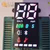Fábrica de Origen Pantalla de Instrumentos para Patinete Eléctrico Venta al por Mayor Modelo Xiaomi Tubo Digital LED Colorido Ultra Delgado