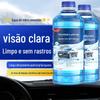 Película anti-óleo forte agente de limpeza de descontaminação para automóvel vidro água veículo inverno anticongelante quatro estações universal revestimento à prova de chuva
