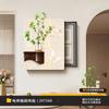 Caja de Medidor Eléctrico Color Crema Pintura Decorativa, Versión Vertical, Nuevo Cubierta de Caja de Distribución de Energía para Plantas Verdes Hidropónicas, Pintura Colgante para Caja de Baja Tensión en Comedor
