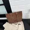 Bolso Inspirado en Diseño Ins Estilo Coreano 2025 Nuevo Versátil Elegante Bolso de Hombro para Viajes Diarios, Gran Capacidad, Bolso Tote de Gama Alta