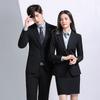 21 primavera e verão novo masculino e feminino roupa de negócios moda de negócios terno logo bordado fábrica direta atacado