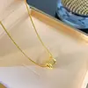 Collar de Moda de Lujo Ligero con Forma de Cintura de Venta Caliente Transfronteriza para Mujer, Diseño de Nicho con un Toque de Alta Gama, Cadena Versátil y Elegante para la Clavícula