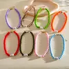 Collar de Cadena de Acrílico con Perlas Dopamina Europeo y Americano, Cadena para Clavícula Dulce y Única a la Moda, Joyería de Nicho de Alta Gama para Mujeres