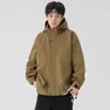 Nueva Colección Primavera y Otoño 2025 Chaqueta Abrigo de Moda para Hombre con Bolsillos Grandes Marca de Tendencia Versátil Resistente al Viento