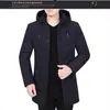 Abrigo Casual de Algodón Grueso y Oversize de Invierno para Hombres de Mediana Edad y Mayores, Chaqueta Cálida y Engrosada para Papá