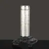 Fabricante de Copo de Titânio Copo Térmico de Titânio Puro com Alto Acabamento, Grande Flor de Gelo, Copo de Titânio para Ensopados de Alta Qualidade, Copo de Presente, Copo de Água de Luxo Acessível para Acompanhar