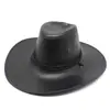 Sombrero de Vaquero del Oeste Americano de Ante para Viajes al Aire Libre Jazz Hombres y Mujeres Sombrero para el Sol Sombrero de Caballero Amazon Transfronterizo