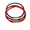 Pulsera tejida de una sola capa de 3 mm, línea de Milán roja, pulsera de cuerda para la mano, tienda de joyería al por mayor, pulsera de regalo
