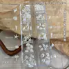 Set de Accesorios para Uñas con Forma de Estrella, Concha, etc. de 12 Piezas Popular Transfronterizo Aurora Caracola Coco Árbol DIY Portátil Accesorios de Pedrería para Uñas