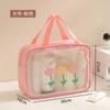 Bolsa de Artículos de Tocador Pvc Impermeable Viaje Viaje de Negocios Bolsa de Almacenamiento para Cosméticos Gran Capacidad Portátil Bolsa para Artículos de Tocador y Maquillaje Almacenamiento