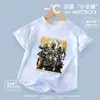 Camiseta de Manga Corta Delta Action 2026 Nuevo Verano Tie-Dye Top de Seda Helada Ropa de Secado Rápido Camiseta de Moda para Niños