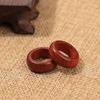 Shuiyunge joyería al por mayor anillo de sándalo para correr anillo de sándalo para correr texto antiguo pulsera de juego accesorios de sándalo de sangre accesorios de cuentas diy