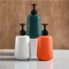 Botella de Bomba de Presión Simple para Gel Antibacterial Set de Gel de Ducha Loción Cosmética Botella de Vidrio Suministros de Baño Vacío