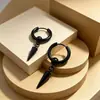 Pendientes de Acero Inoxidable con Forma de Cono Puntiagudo Transfronterizos Europeos y Americanos Clip para Oreja de Estilo Genial Único para Hombres Pequeños Al Por Mayor