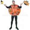 Disfraz Divertido de Cosplay de Pizza para Pareja de Adultos Fiesta de Disfraces de Comida Mono Divertido para Fiesta