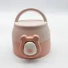 Accesorios para tapa de vaso térmico oso BIBI vaso de agua para niños boquilla de succión de silicona almohadilla de goma boquilla de succión de silicona pajita