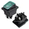 Interruptor basculante integrado impermeable Kcd4, Interruptor de alimentación 16A a prueba de polvo y aceite, Interruptor de forma de barco de alta calidad de doble tarjeta