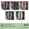 Calcetines Finos a Rayas de Media Pantorrilla, Calcetines de Algodón para Otoño con Etiqueta de Tela en el Talón, Ropa Casual de Primavera y Otoño, Calcetines de Algodón Sin Costuras, Calcetines Holgados Versátiles