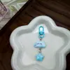 Hebilla de puerta estrella 505 nuevo lindo estrella nube silenciosa colgante llavero nicho novias novias estudiantes pareja