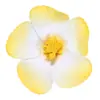 Cabeças de Flores de Hibisco Artificiais Mais Vendidas no Exterior de Fabricantes, Flores Havaianas em Gradiente Multicor, Adereços para Fotos de Férias na Praia, Acessórios de Cabeça com Flores