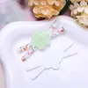 Acessórios de Cabelo DIY com Impressão Acrílica Colorida X Floral Fresco de Verão Processados e Personalizados Presilha Lateral Joias Acessórios